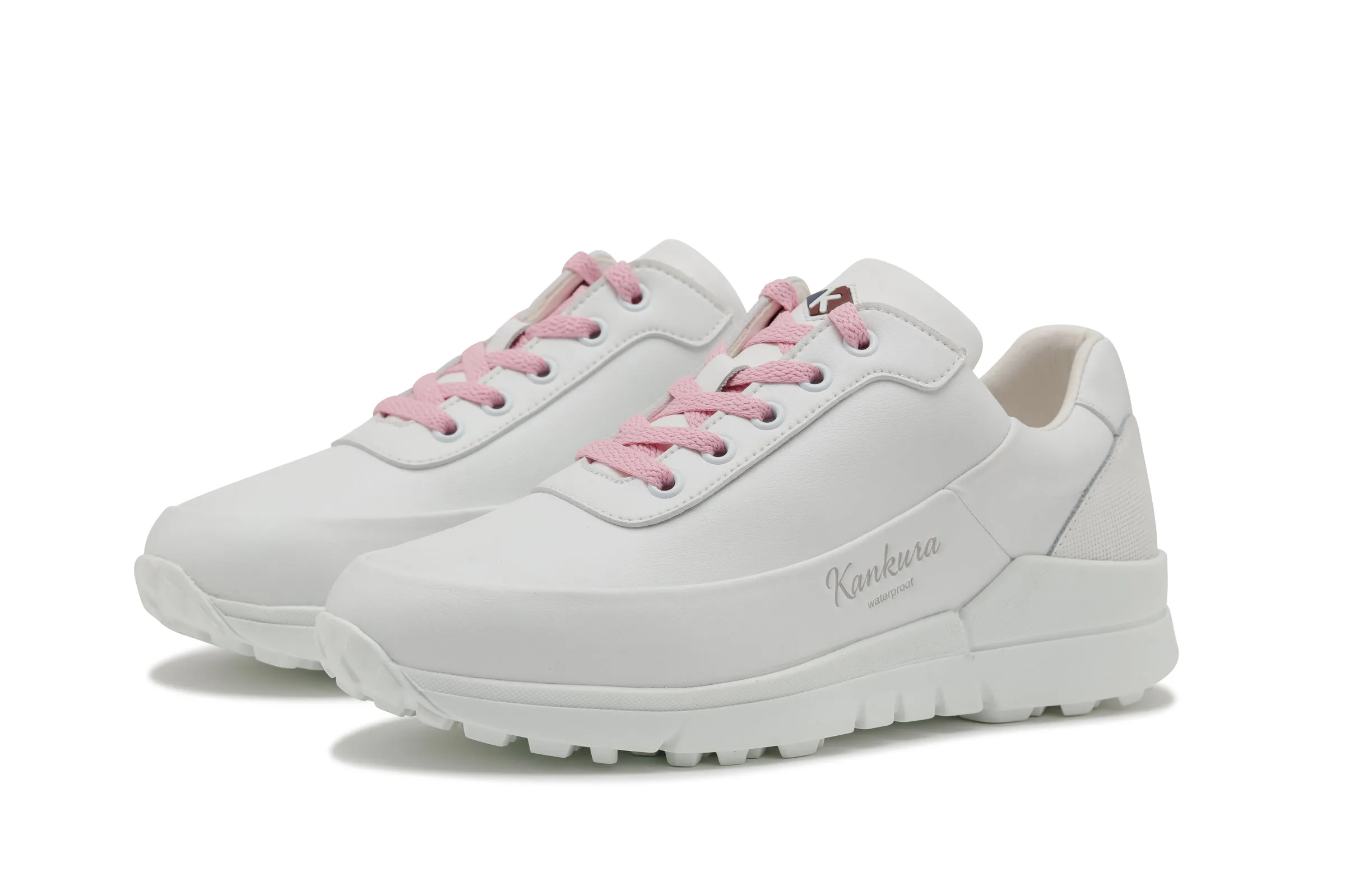 Master Lady 03   AllWhite|Rose   Women's Golf Shoes ML003 99