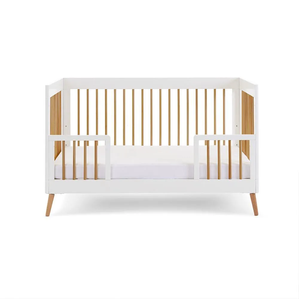 Maya 3 Piece Nursery Furniture Set - White & Natural