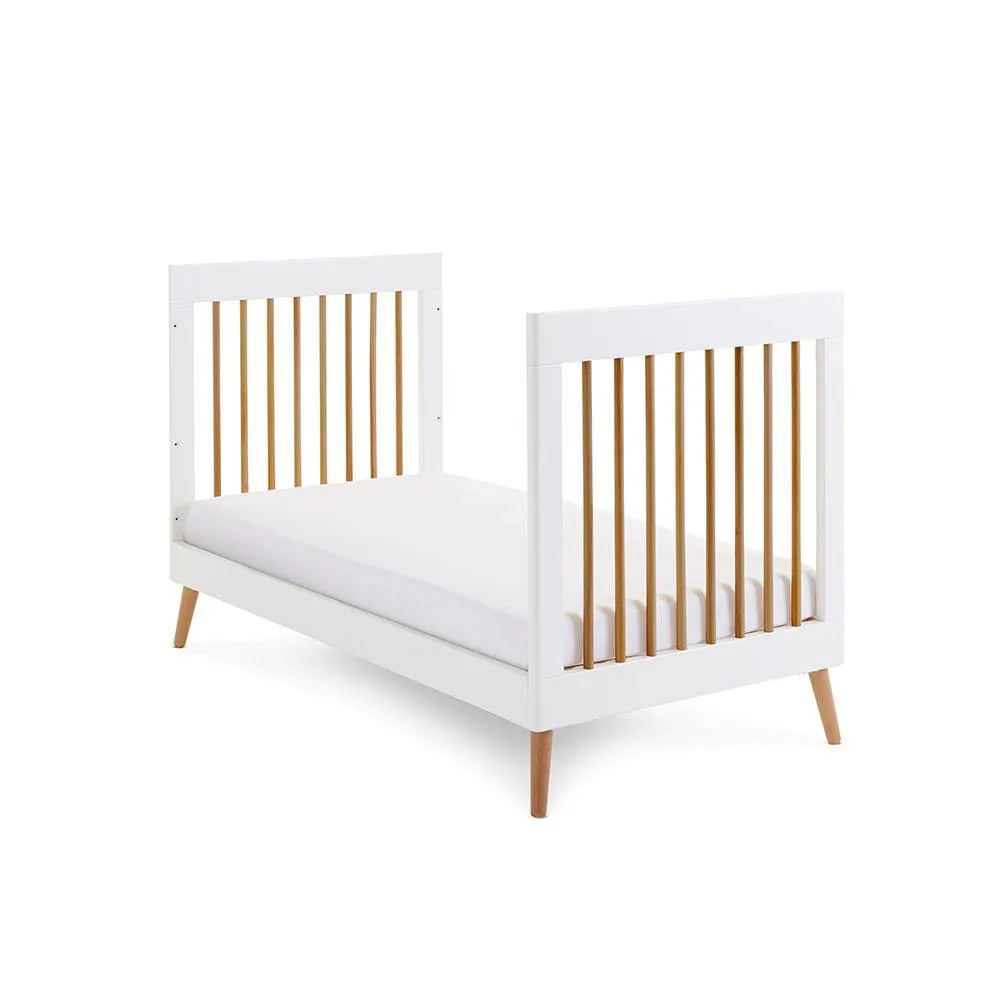 Maya 3 Piece Nursery Furniture Set - White & Natural