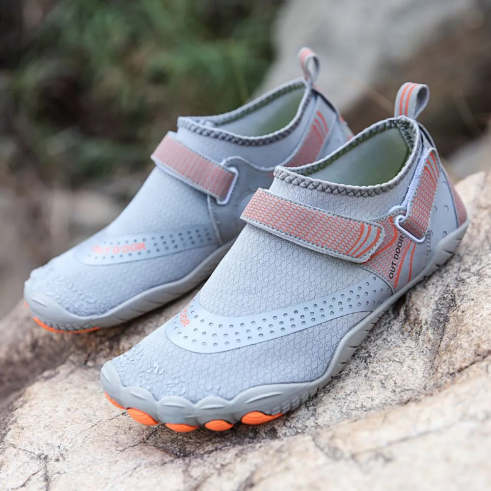 Men’s & Women’s Water Shoes Barefoot Quick Dry Aqua Sports - Grey Size EU40 = US7