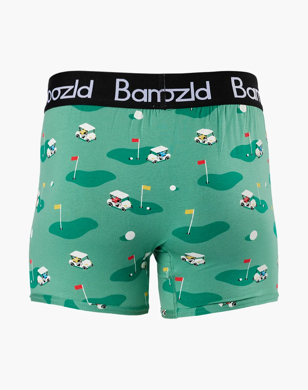 MENS GOLF GREEN BAMBOO TRUNK