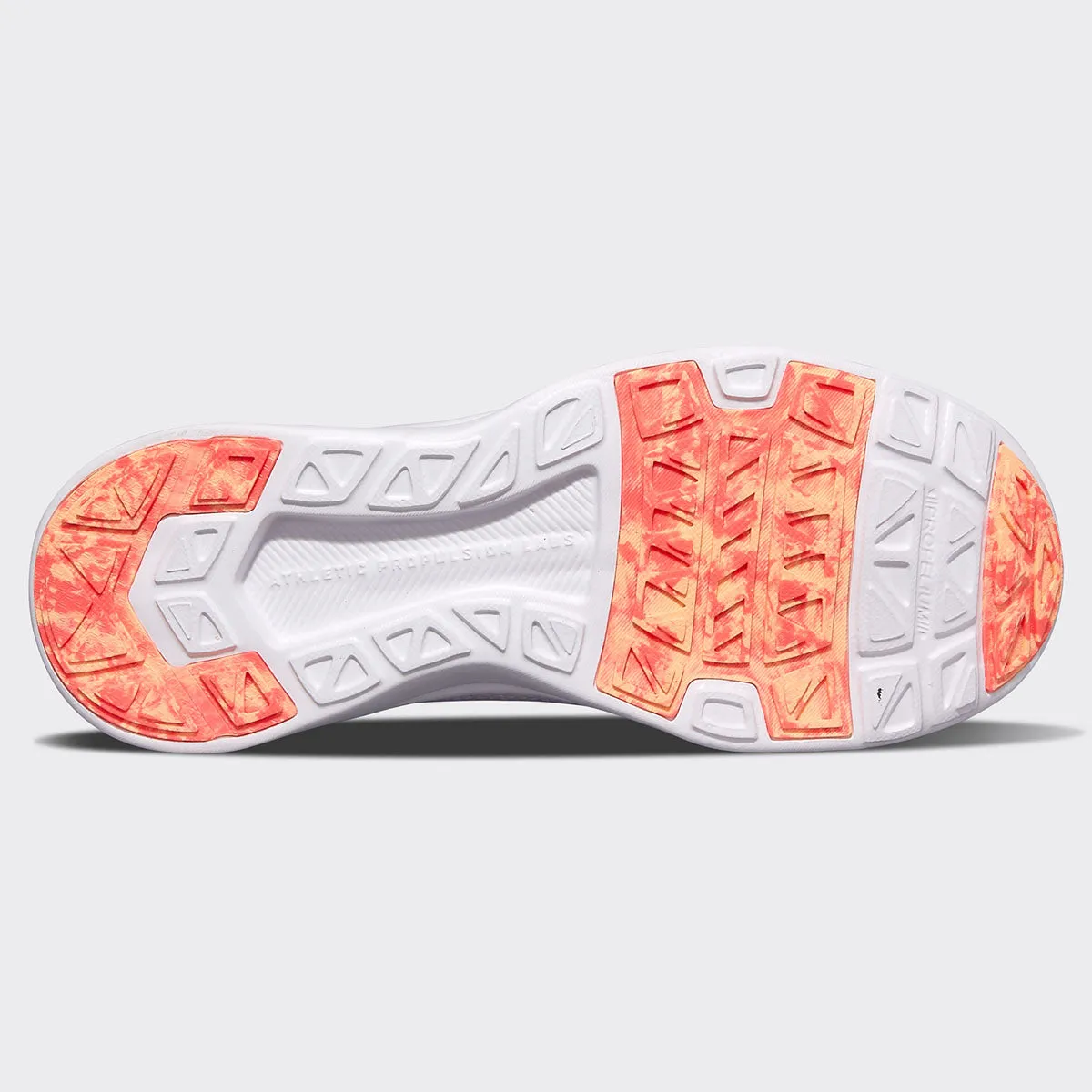 Men's TechLoom Breeze White / Magenta / Neon Peach