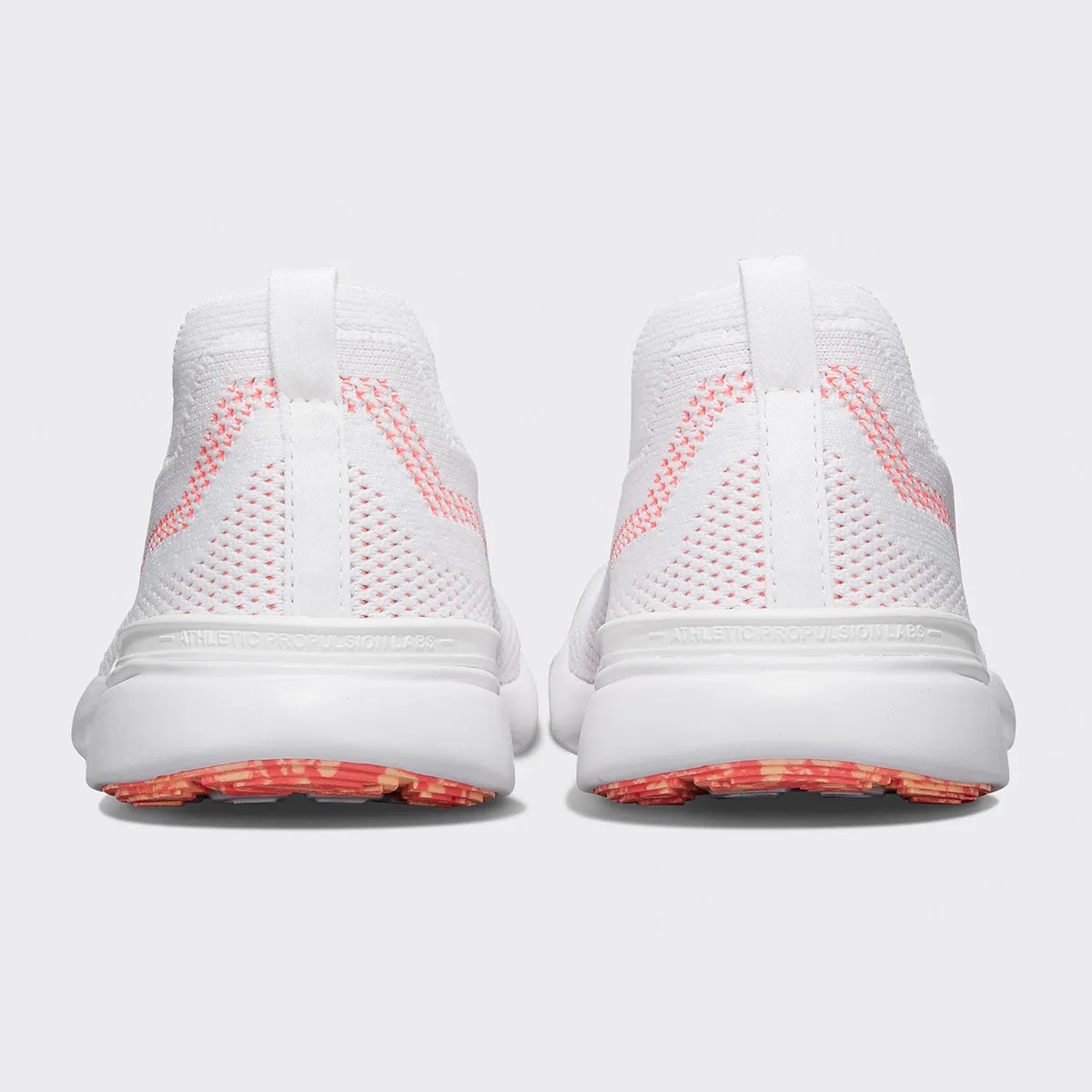 Men's TechLoom Breeze White / Magenta / Neon Peach