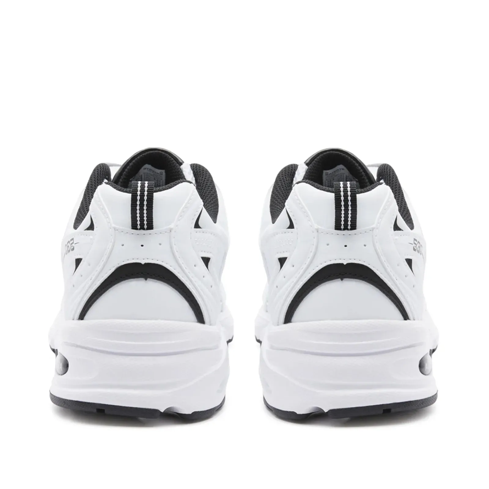 MR530SYB White Black Classic Sneakers