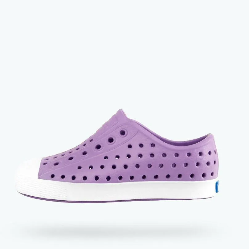 Native Jefferson Shoes - Sea Fan Purple / Shell White