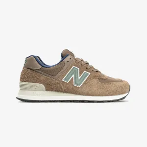 New Balance | 574  { BROWN/ROYAL BLUE