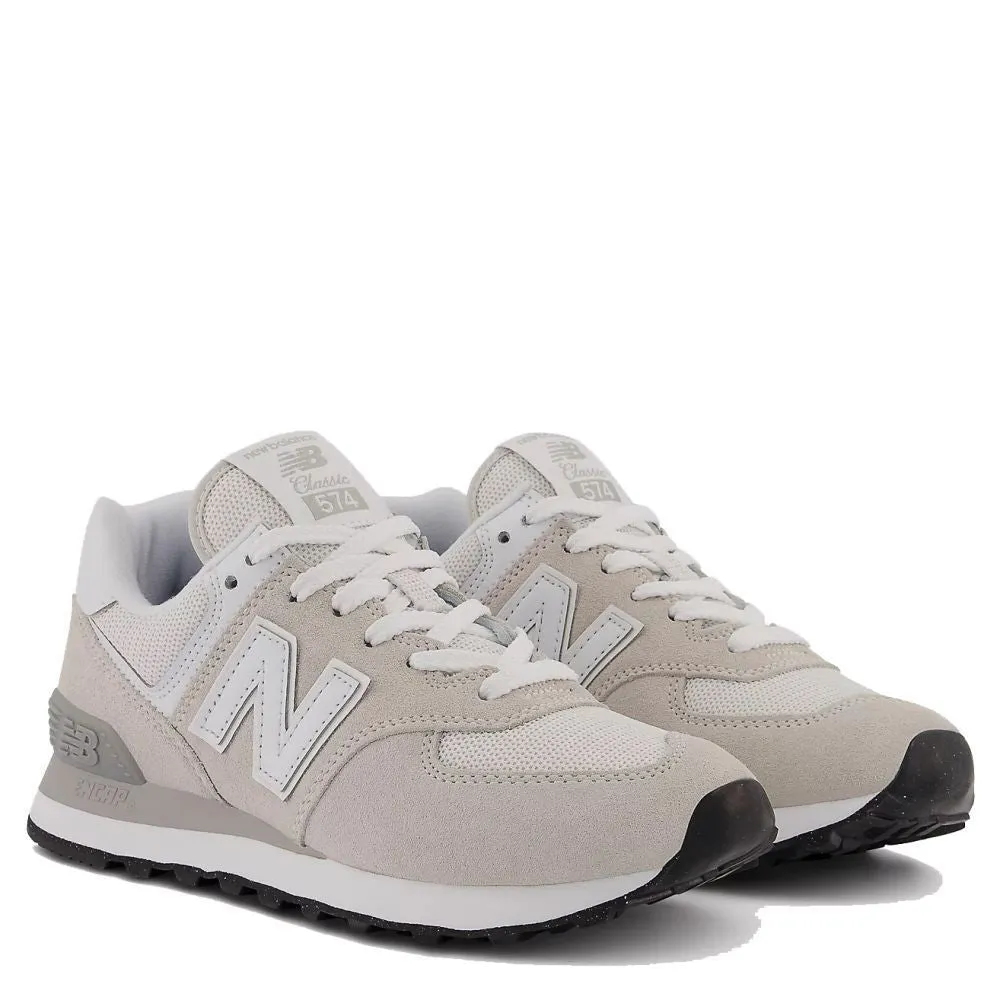 New Balance 574 in Nimbus Cloud with White