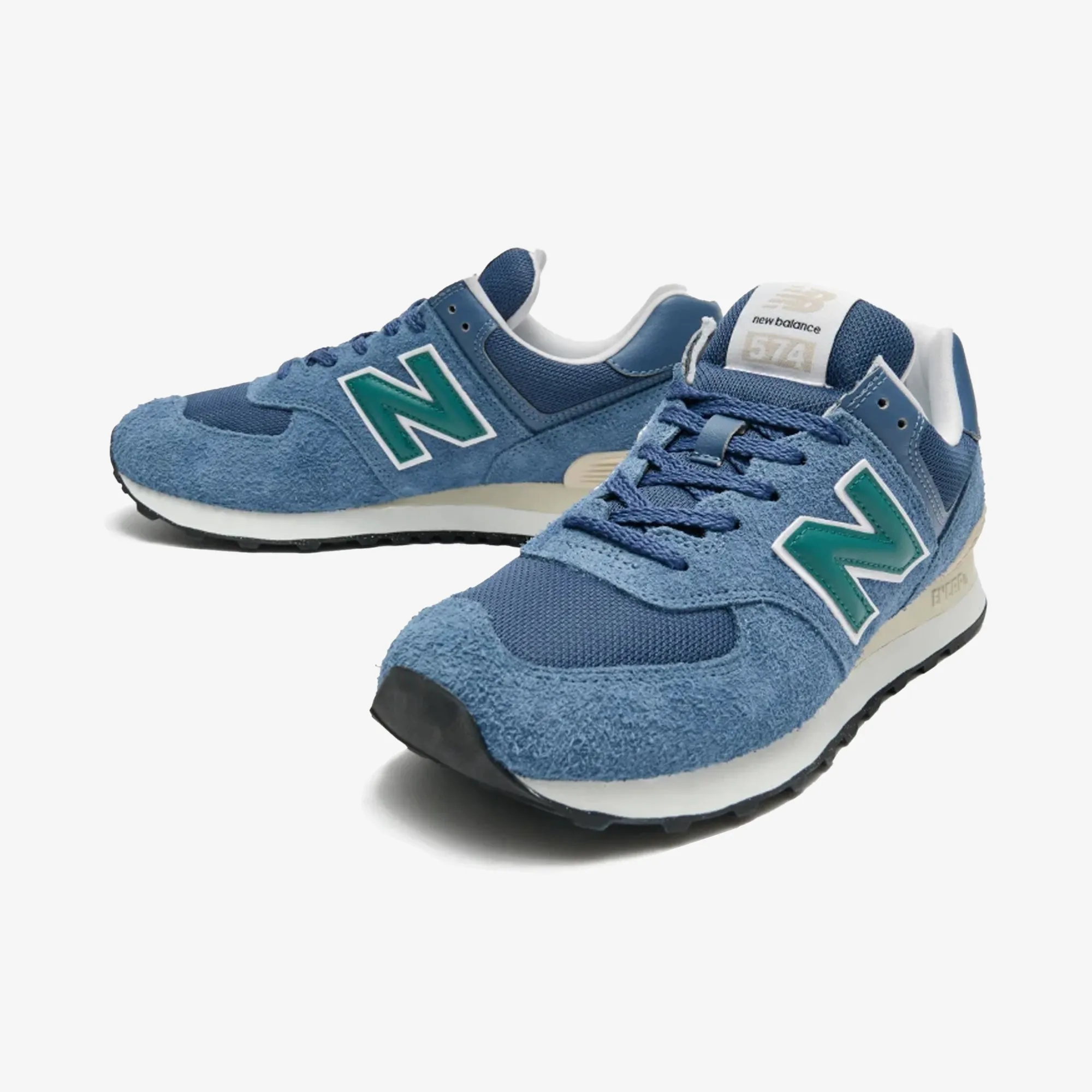 New Balance | 574  { NAVY/GREEN