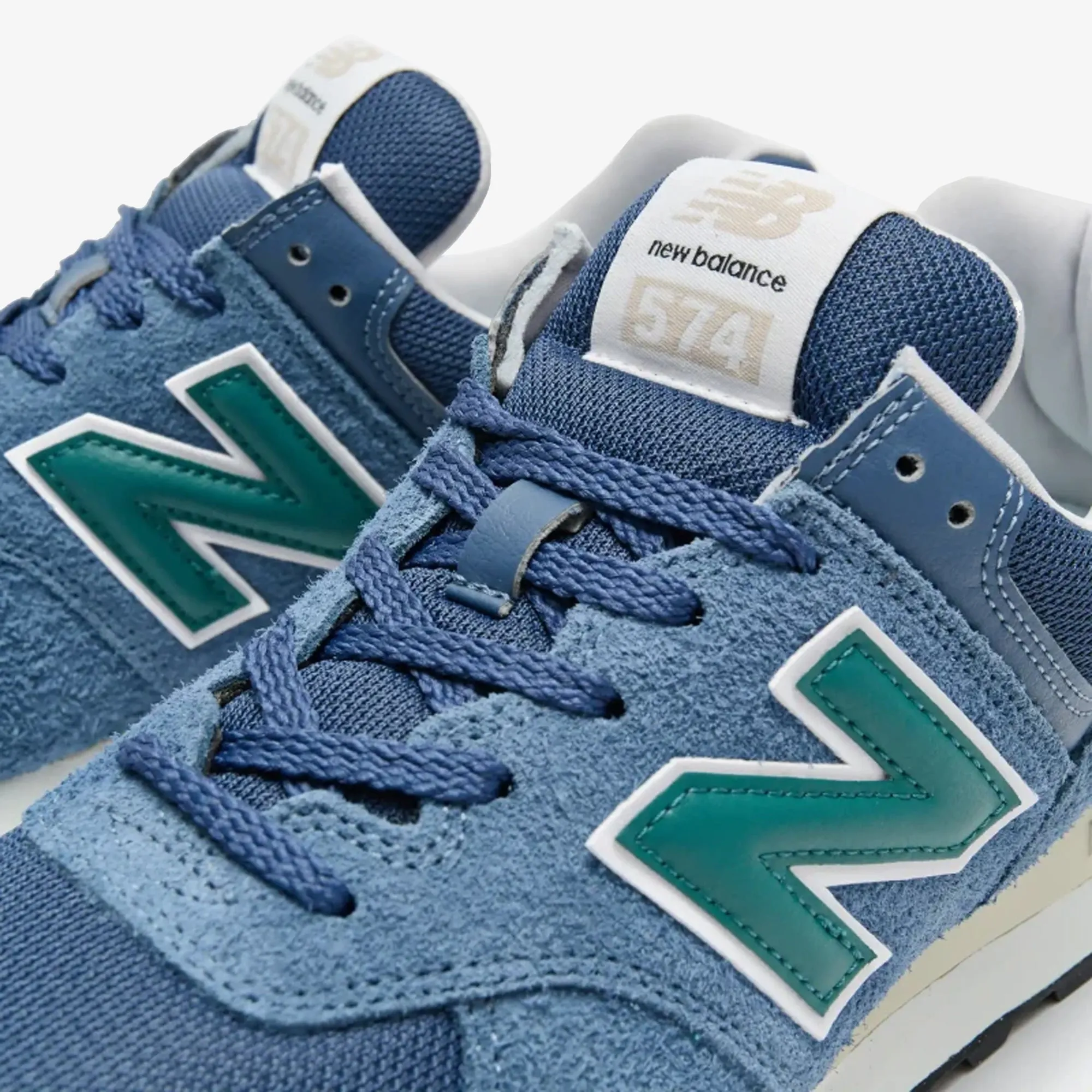 New Balance | 574  { NAVY/GREEN