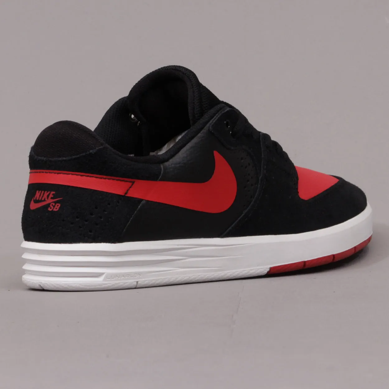 Nike Shoes Paul Rodriguez 7 - Black/University Red-White