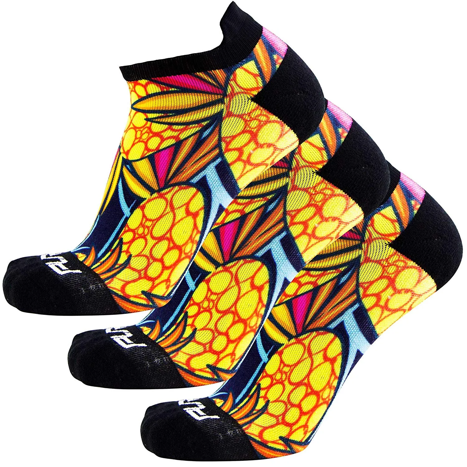 No-Show Colorful Running Socks