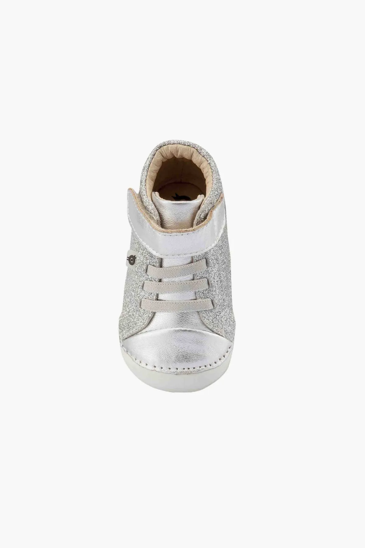 Old Soles Ring Pave Toddler Shoe - Silver