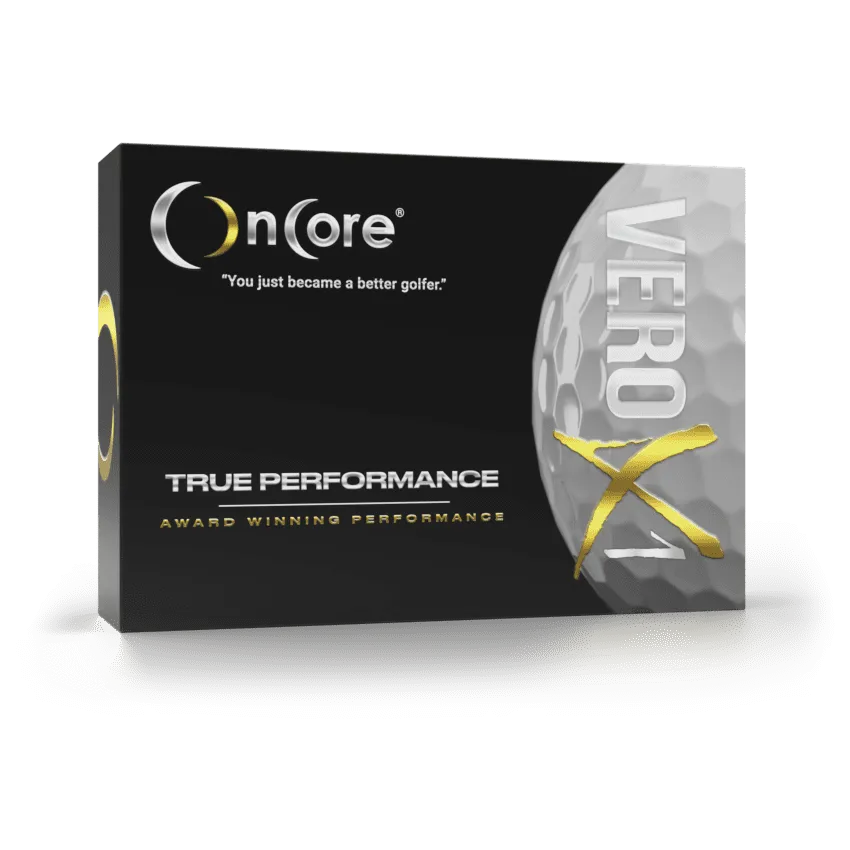 OnCore Vero X1 Golf Balls White