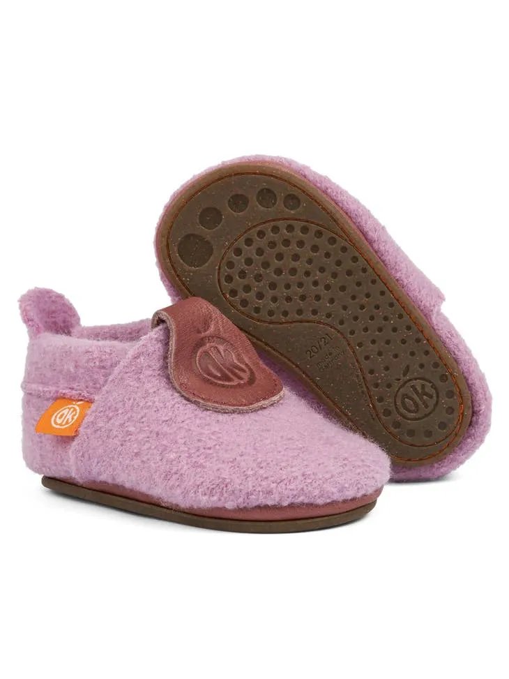 Orangenkinder Girl's AMIGO Wolli Barefoot Shoes, Purple