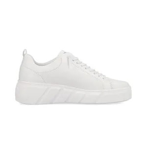 REVOLUTION PLATFORM STREET SNEAKER ALL WHITE - WOMENS