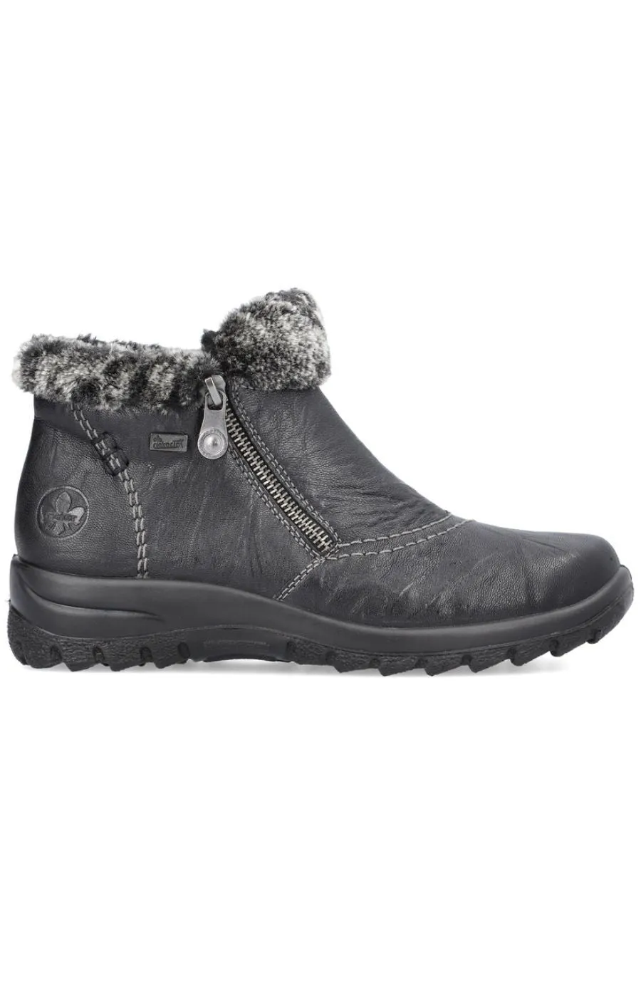 Rieker Boots with Faux Fur Lining