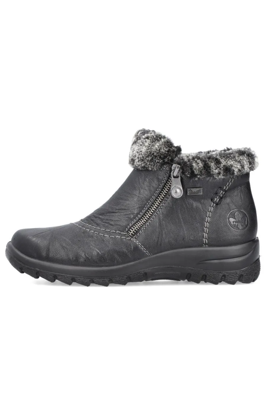 Rieker Boots with Faux Fur Lining