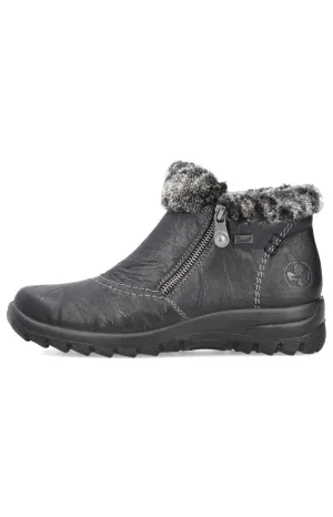 Rieker Boots with Faux Fur Lining