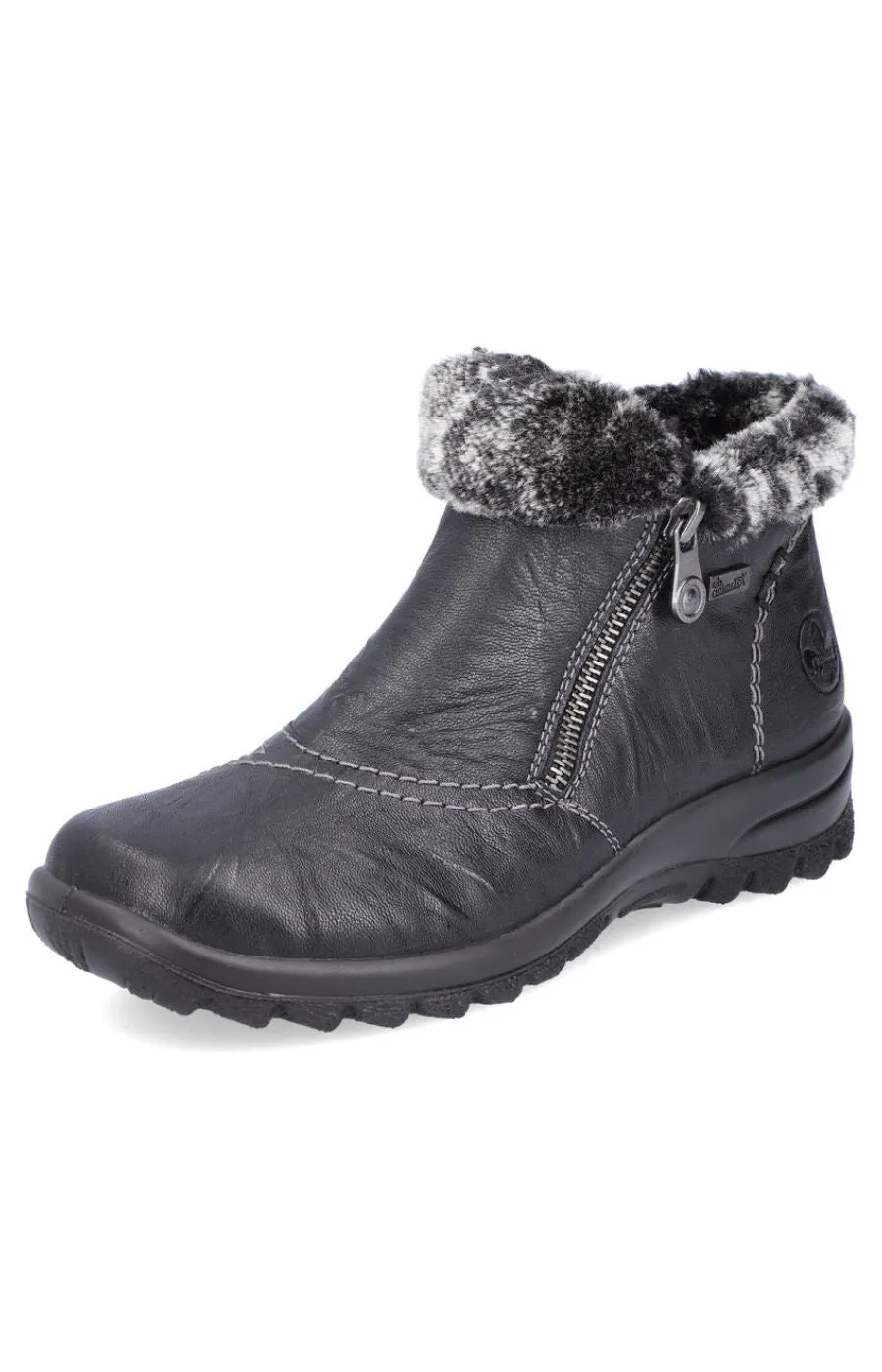 Rieker Boots with Faux Fur Lining