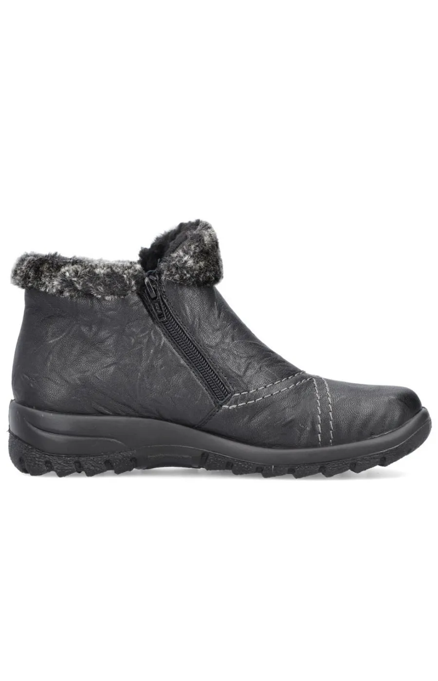 Rieker Boots with Faux Fur Lining