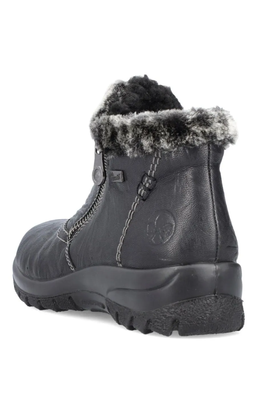 Rieker Boots with Faux Fur Lining