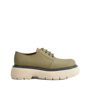 Sarezzo Sage Green Chunky Loafers