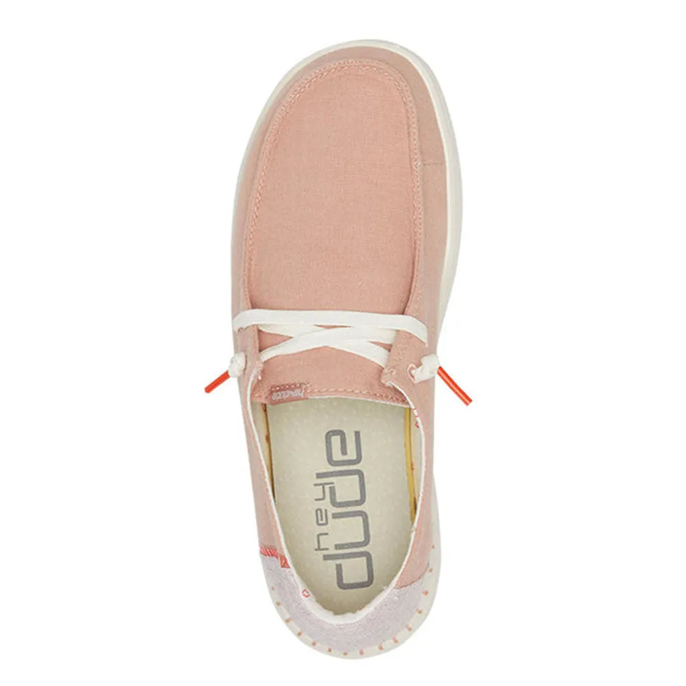 Scarpe Donna HEY DUDE linea Wendy Rise Colore Rose