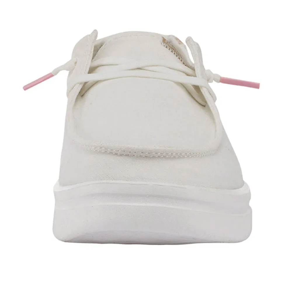 Scarpe Donna HEY DUDE linea Wendy Rise Colore Spark White