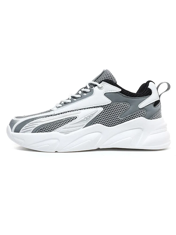 Shock-Absorbing Mesh Breathable Trainers