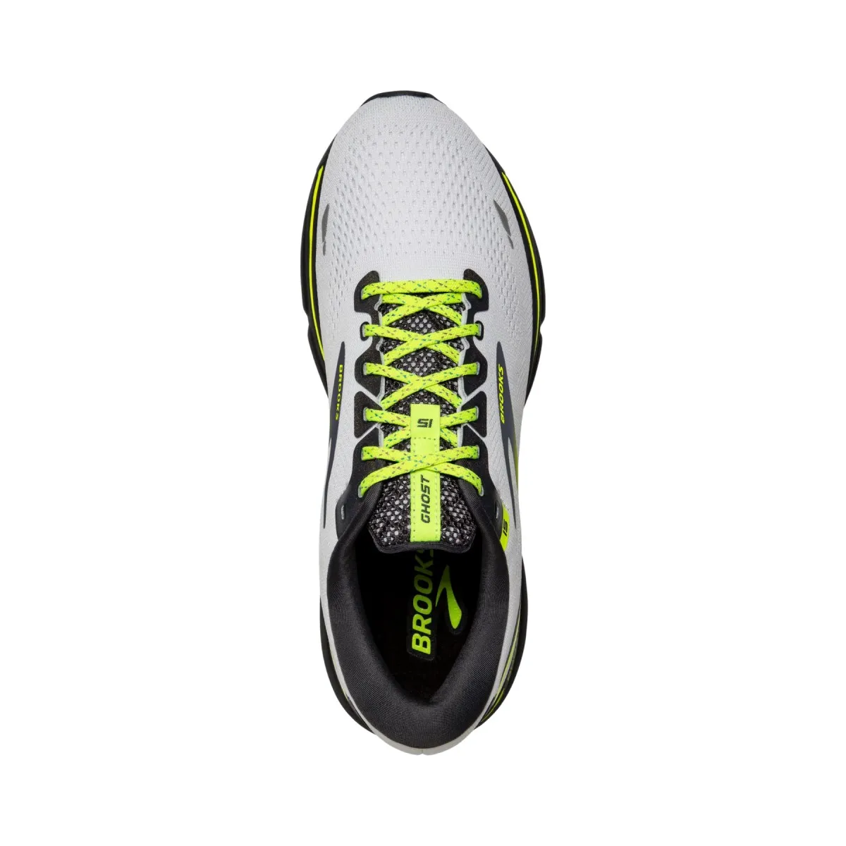 Shoes Brooks Ghost 15 White Yellow