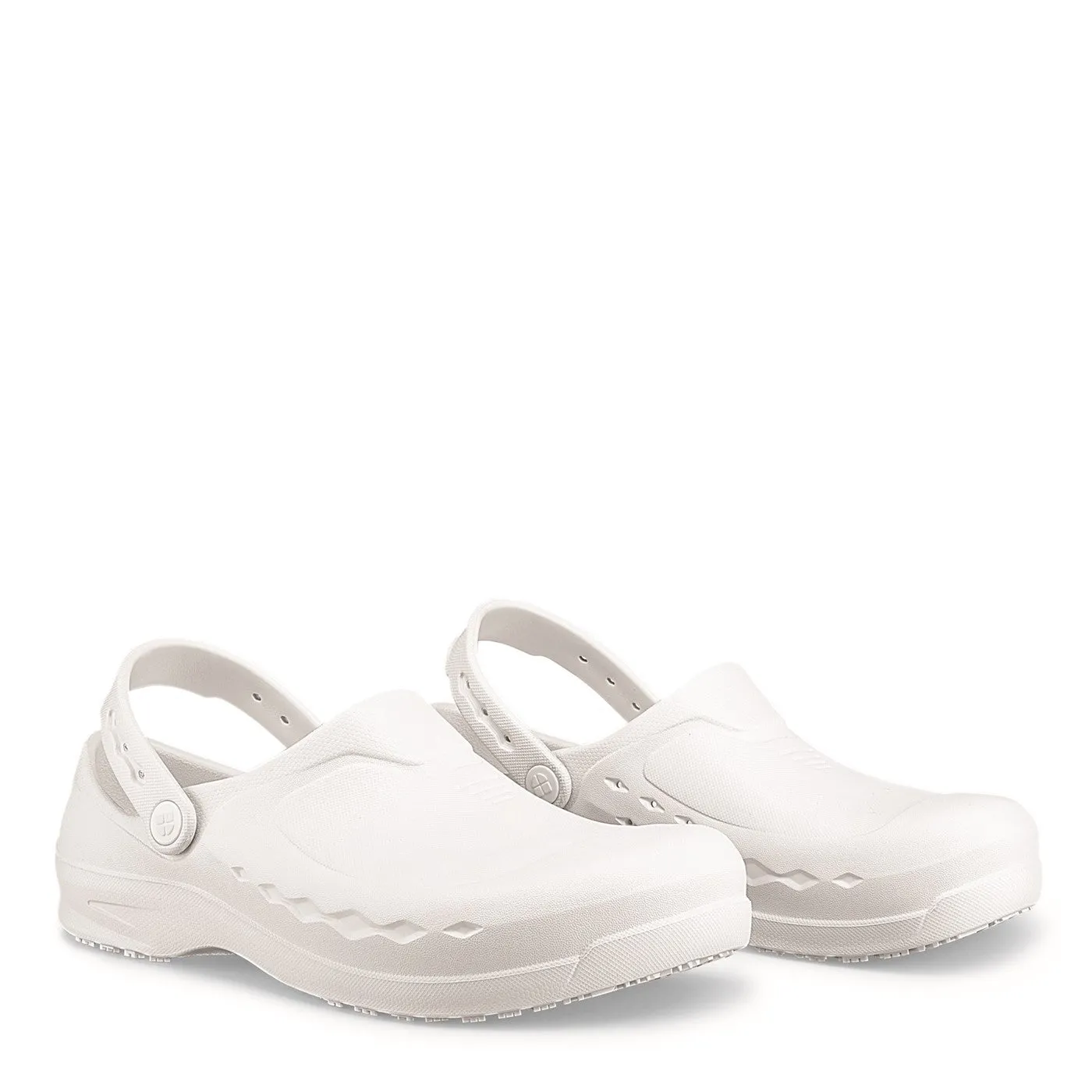 Shoes For Crews Zinc Slip Resistant Clog OB White