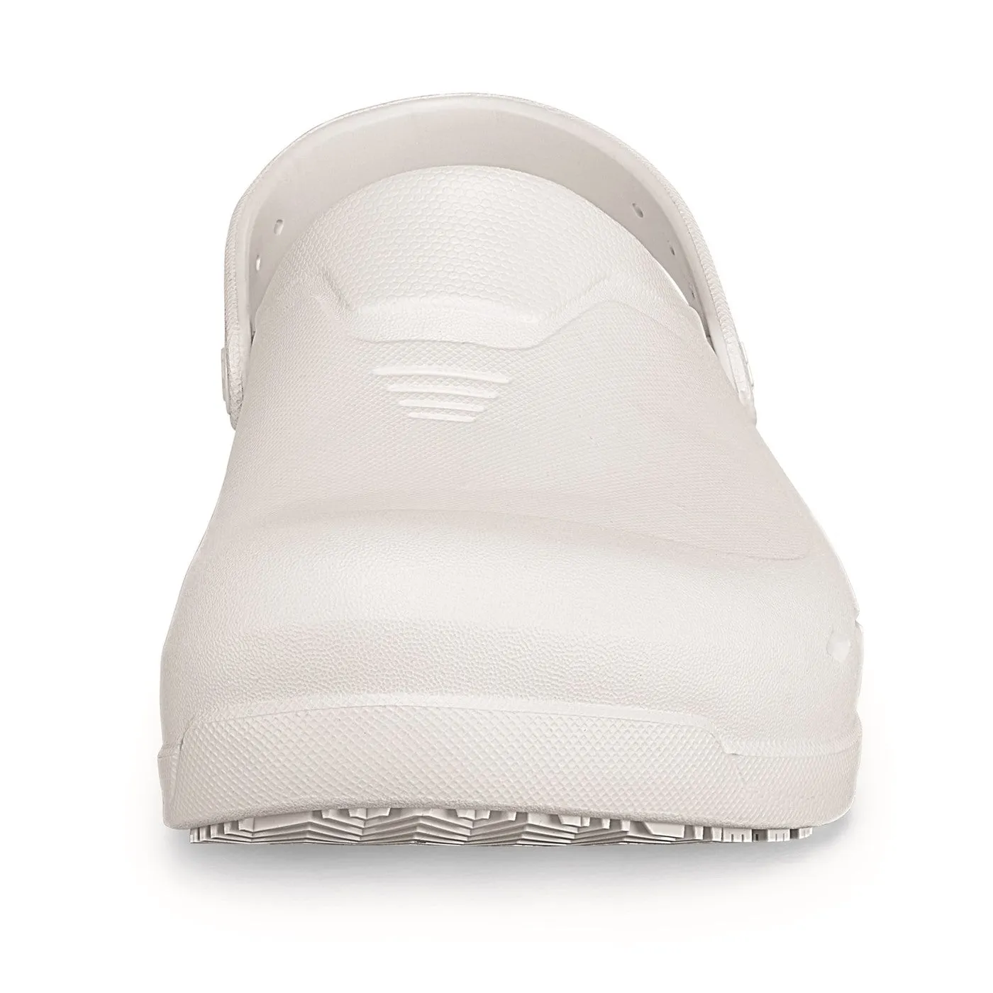 Shoes For Crews Zinc Slip Resistant Clog OB White