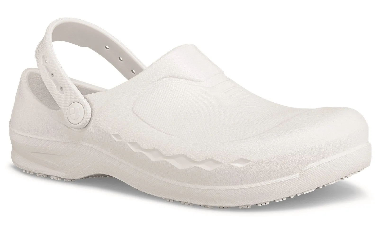 Shoes For Crews Zinc Slip Resistant Clog OB White