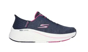 Skechers Womens Slip-ins Max Cushioning Elite 2.0 Prevail Navy Pink