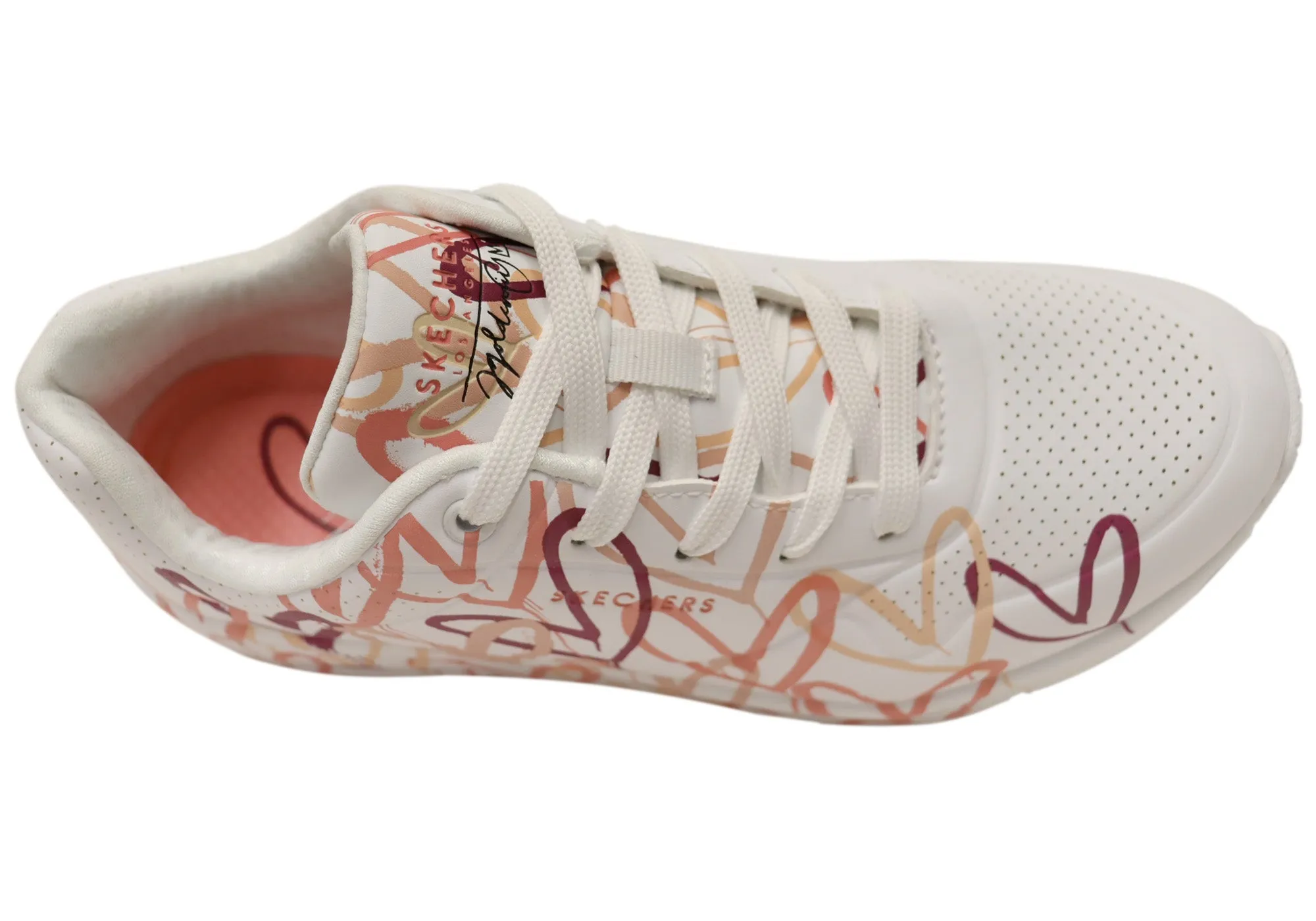 Skechers Womens X JGoldcrown Uno Spread The Love Shoes