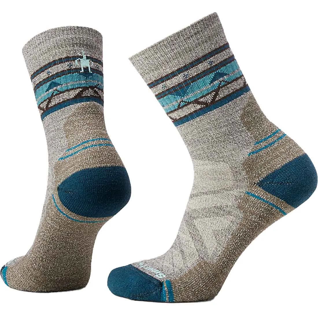 Smartwool Hike Light Zig Zag Valley Mid Crew Sock - Women's