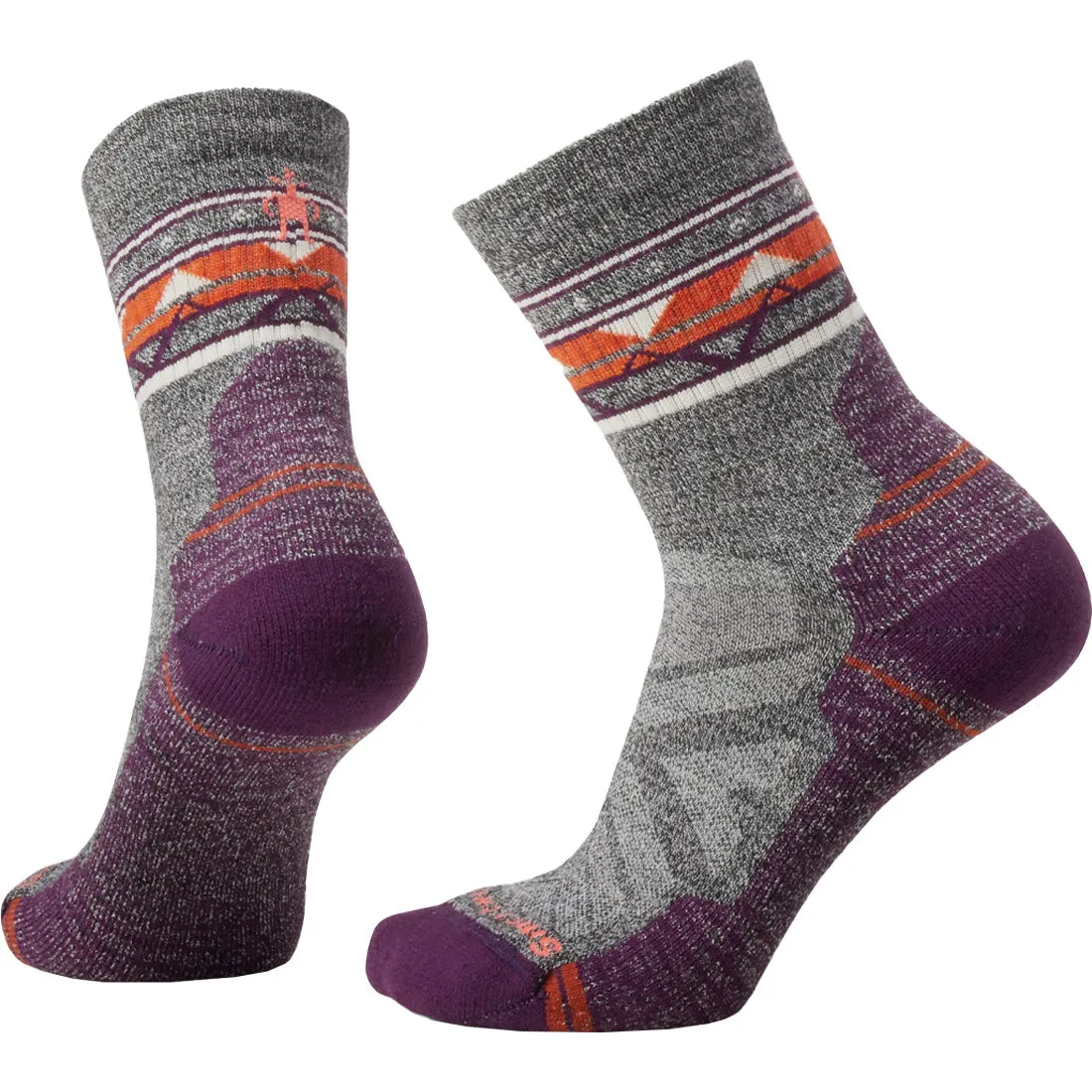 Smartwool Hike Light Zig Zag Valley Mid Crew Sock - Women's