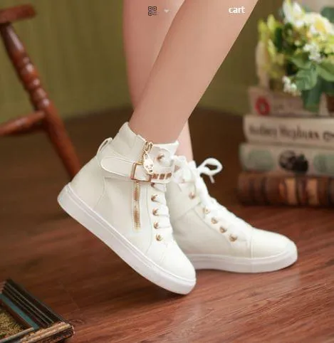 Snow White Punk Sneakers Shoes SD02310