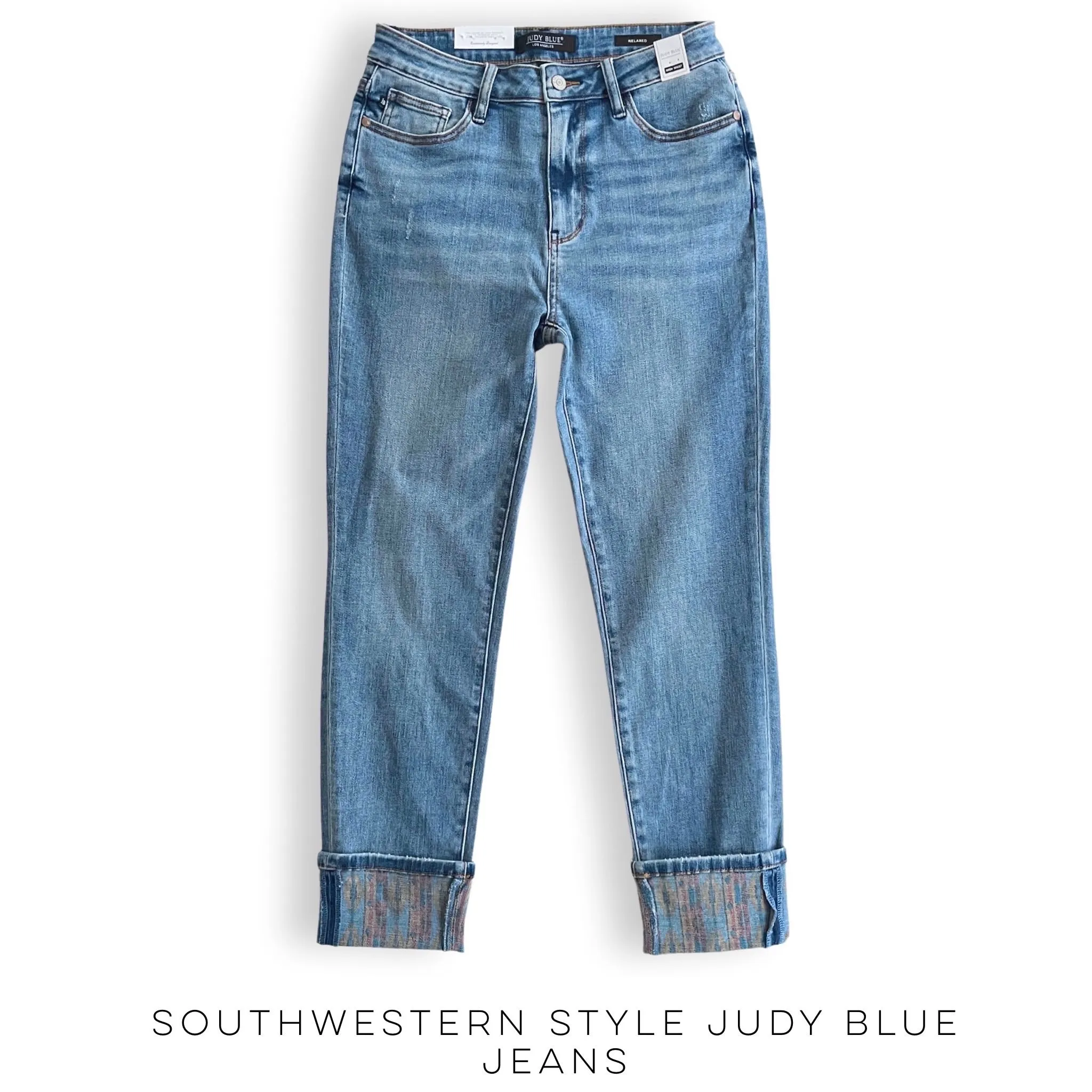 Southwestern Style Judy Blue Jeans [Online Exclusive]