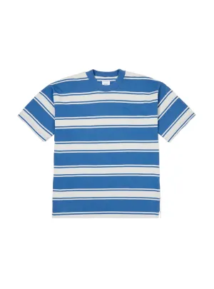 Stripe Tee Blue & Grey