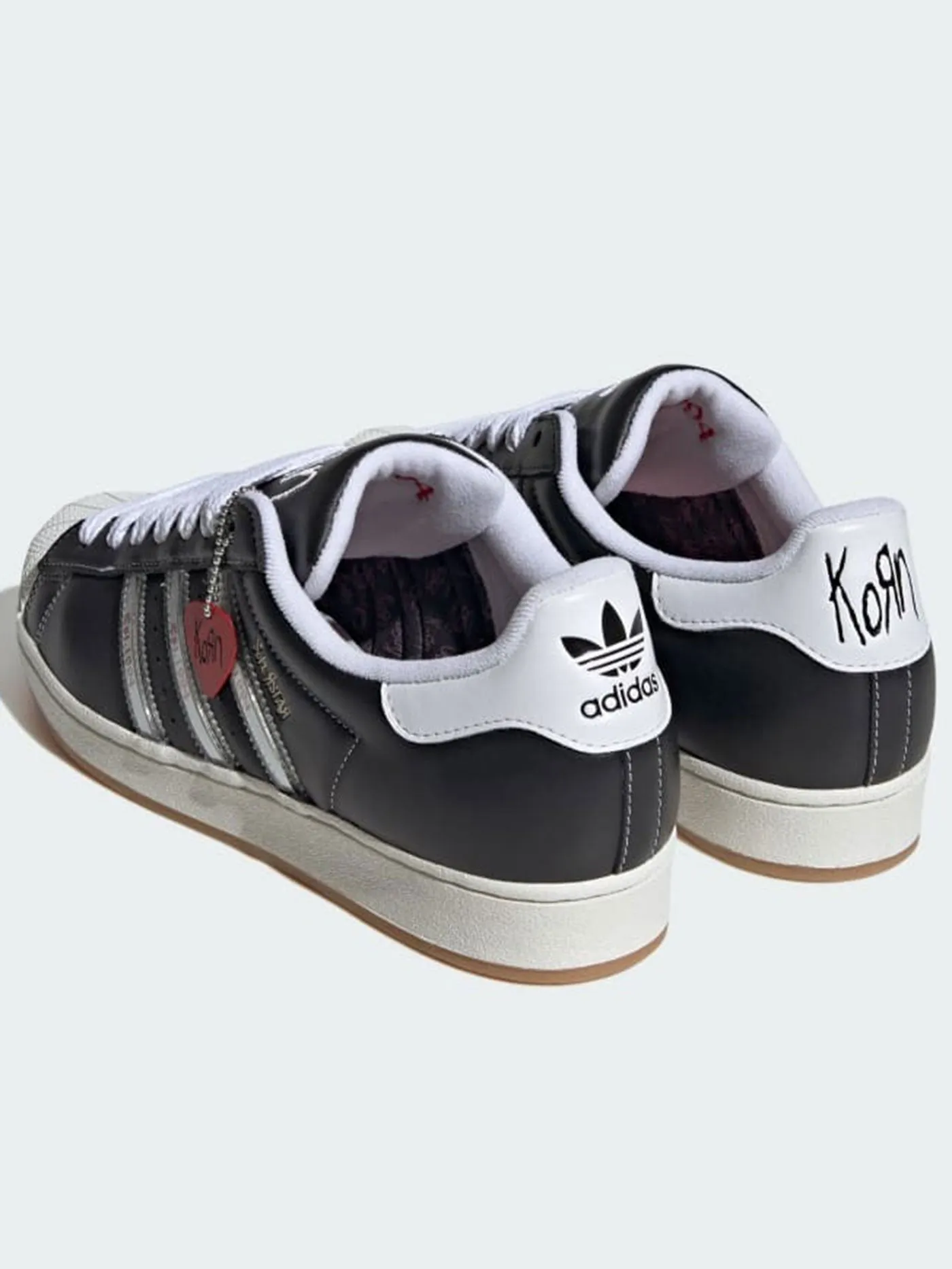 Superstar x Korn Core Black/transl/Better Scarlet Shoes