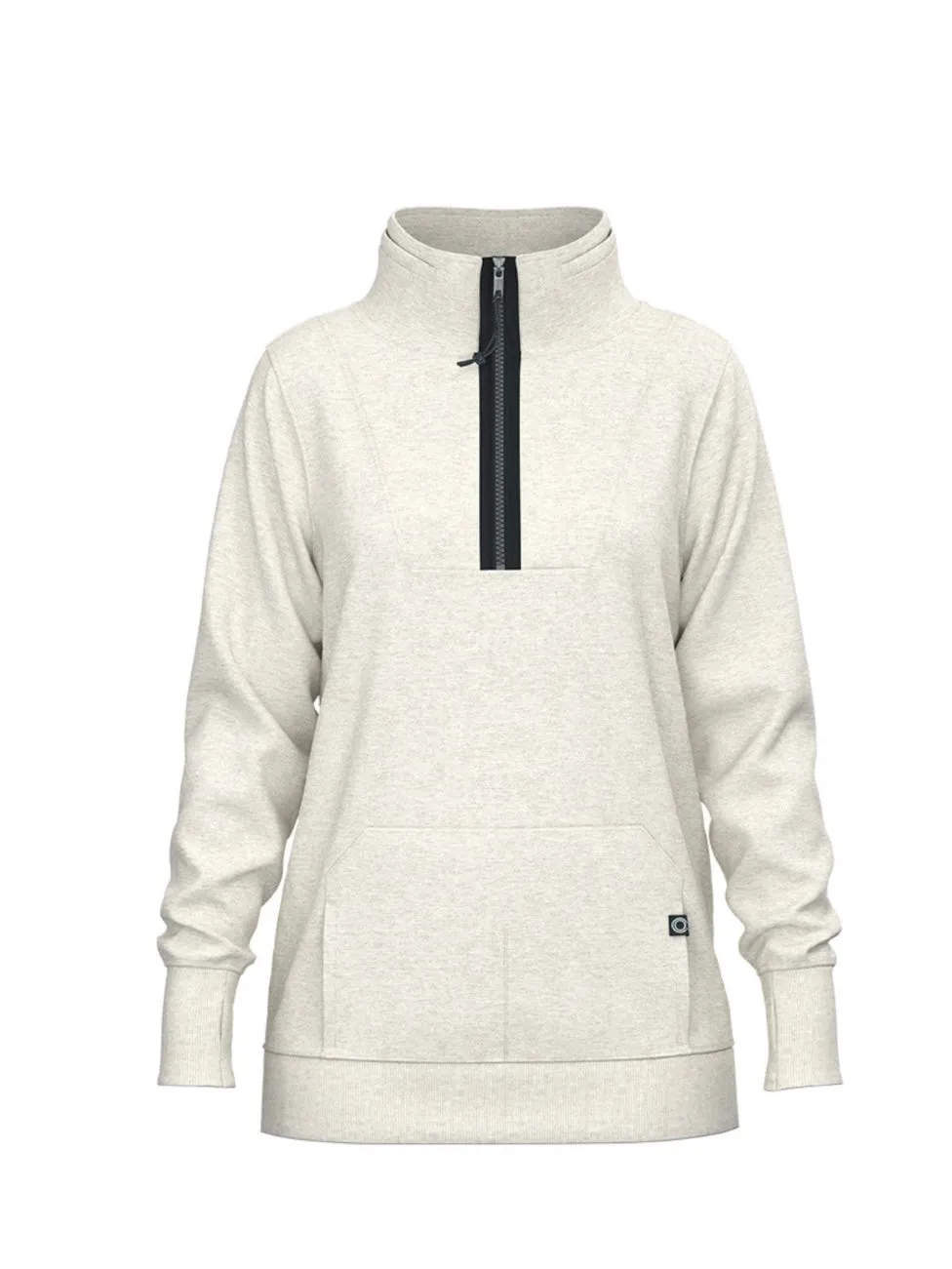 Tessa Anorak High-Performance Hoodie - Oat