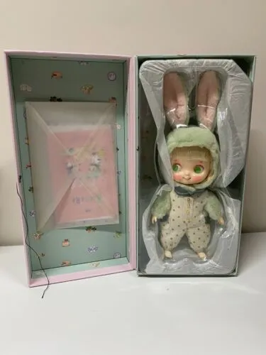 TheFantasyBeasts Rabbit Green Grape BACCARA NEW Artist Doll in dress Holala