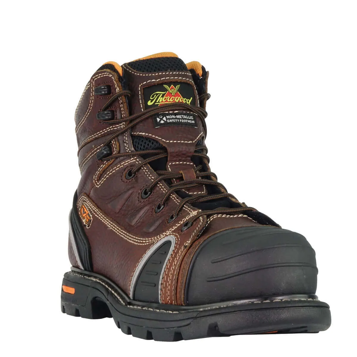 Thorogood - Gen-Flex2® Series – 6" Brown Composite Safety Cap Toe - 804-4445