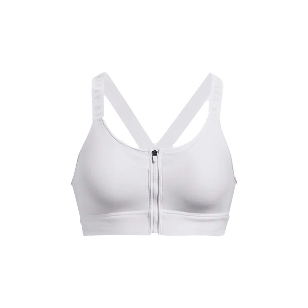 UA Women's Infinity High Zip Sports Bra