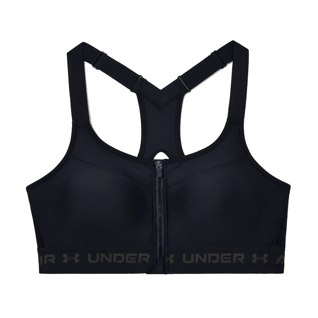 UA Women's Infinity High Zip Sports Bra