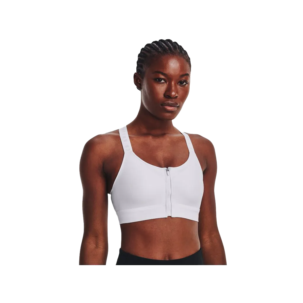 UA Women's Infinity High Zip Sports Bra