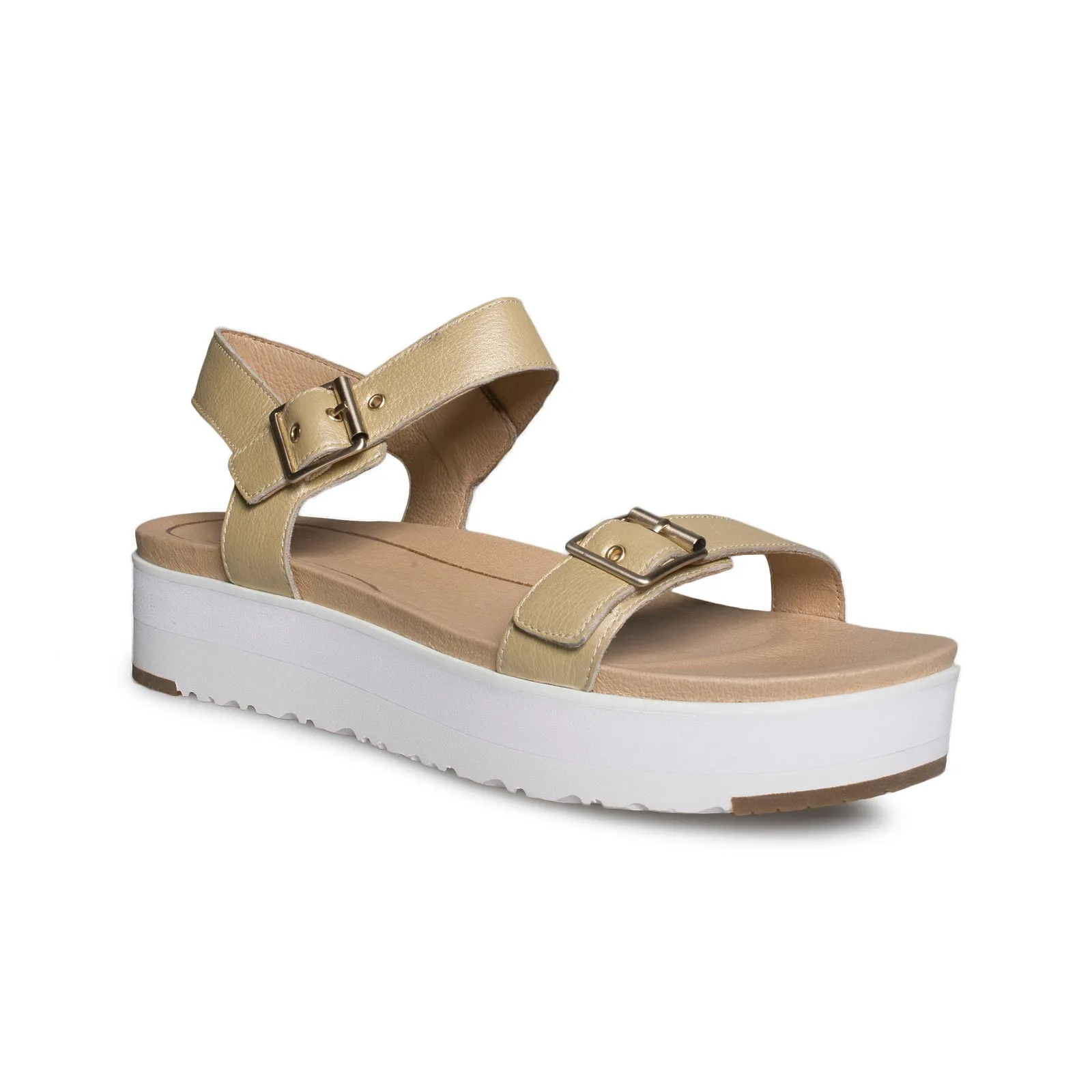 UGG Angie Metallic Gold Sandals - Women's