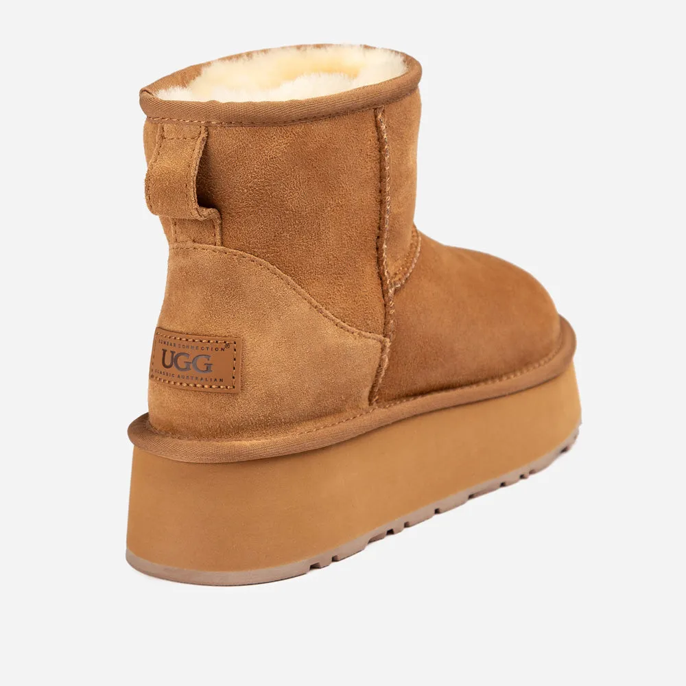 Ugg Classic Mini Platform Wild Cozy Boots