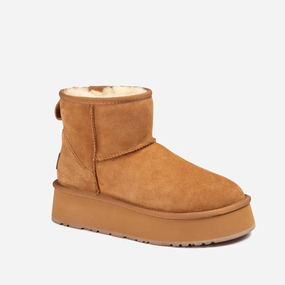 Ugg Classic Mini Platform Wild Cozy Boots